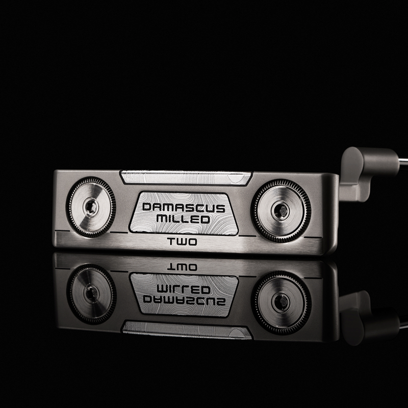 Damascus Milled Two CH Putter - View 2